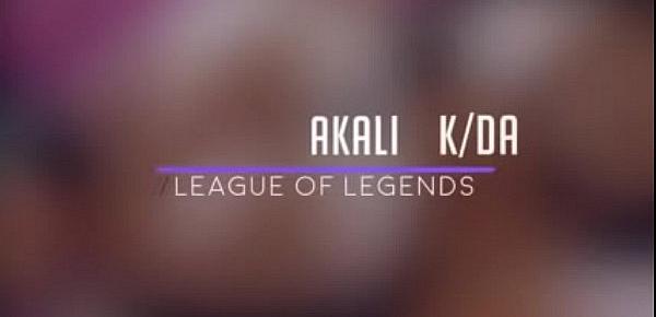  RIDING AKALI KDA FROM LEAGUE OF LEGENDS (BEWYX) LOL